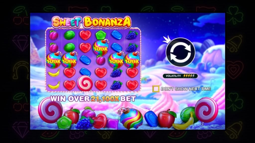 Maximum winnings of the Sweet Bonanza slot